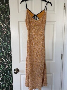 Elodie Summer Floral Slip Midi Dress